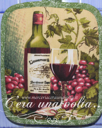 Set 2 pz cucina Provencal Grapes