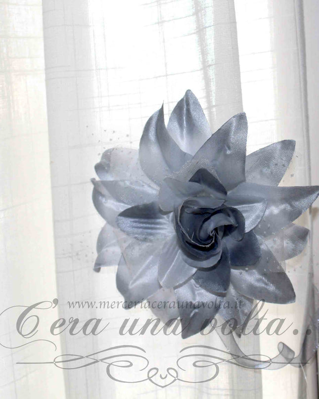 Calamita per tende con Fiore Azzurro