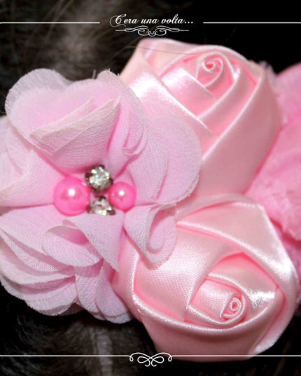 Fascia per capelli Rosa