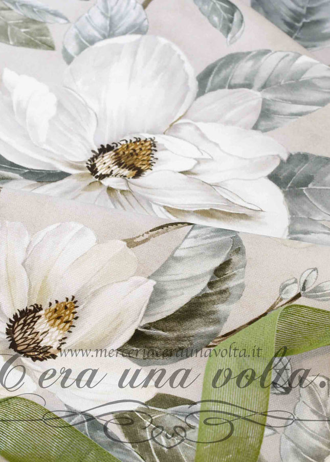 Cm 148 x cm 140 Scampolo Tessuto antimacchia Magnolia