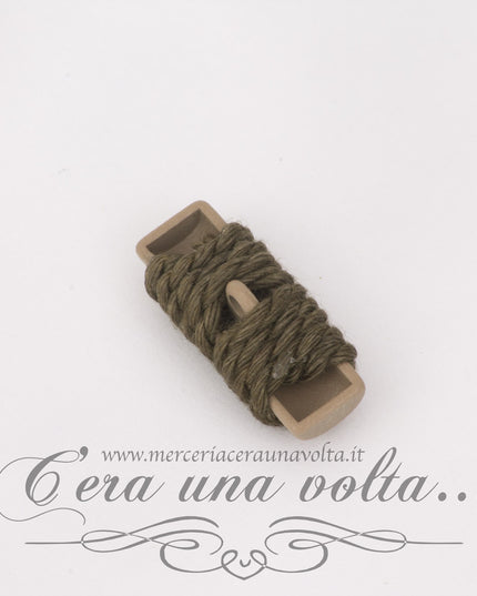 Bottoni per alamari con gambo