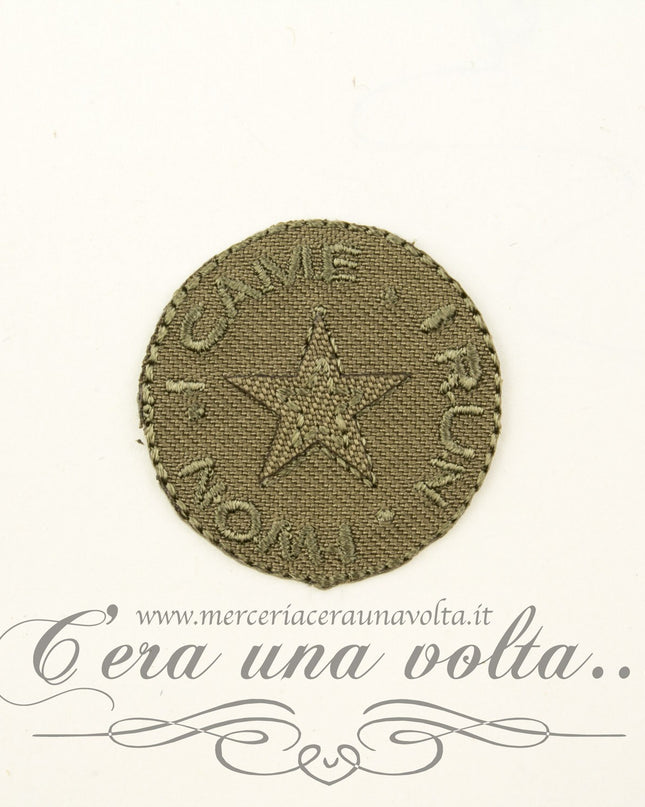 Etichetta termo adesiva rotonda I Run