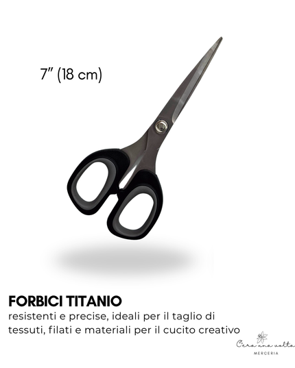Forbici in titanio CUCIRINI TRE STELLE