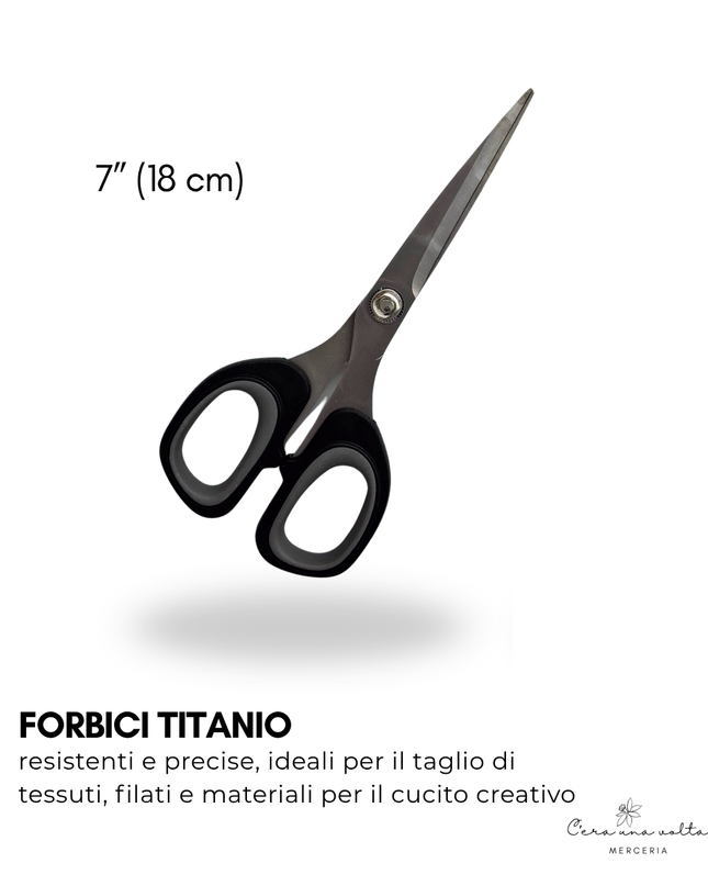 Forbici in titanio CUCIRINI TRE STELLE