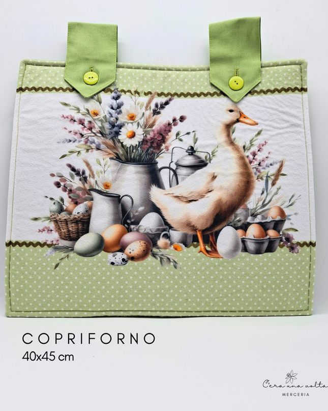 Kit creativo Primavera/Pasqua (fiori e oca)