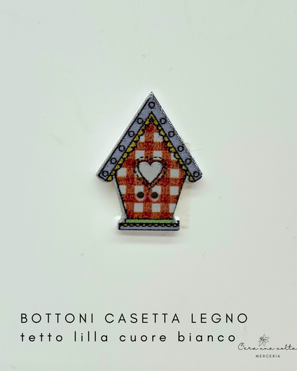 Bottoni CASETTA in legno