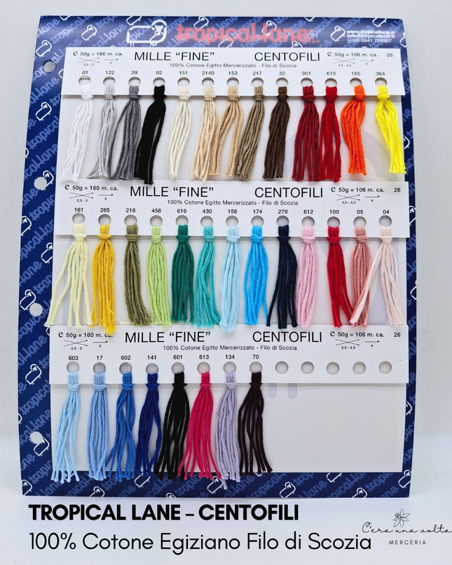 Tropical Lane – Centofili (100% Cotone Egiziano Filo di Scozia)