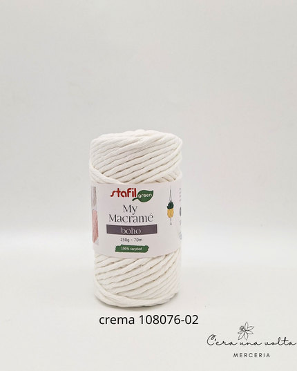 Cotone Macramè  250 GR
