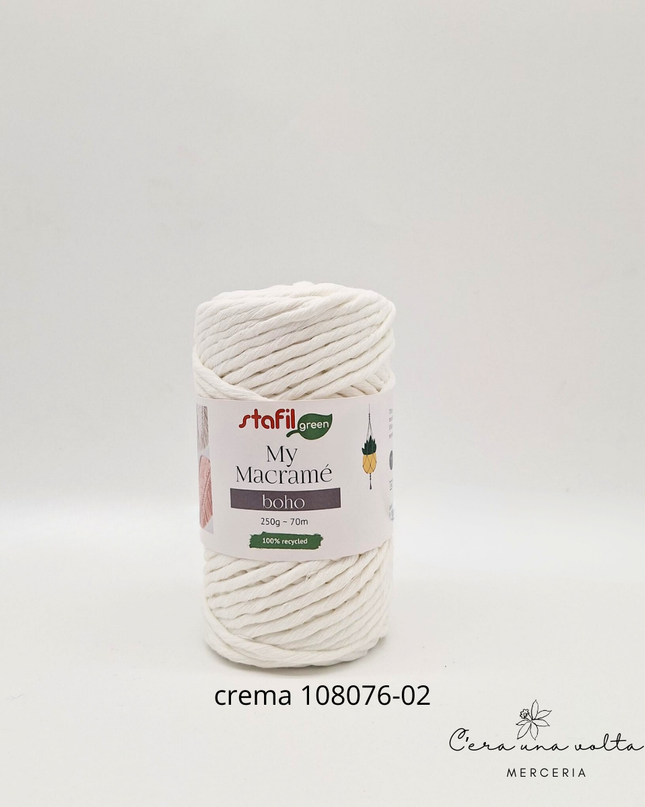 Cotone Macramè  250 GR