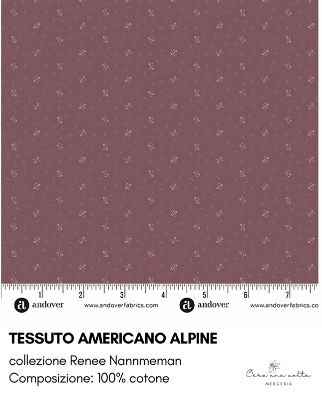 Tessuto americano Alpine collezione Renee Nannmeman