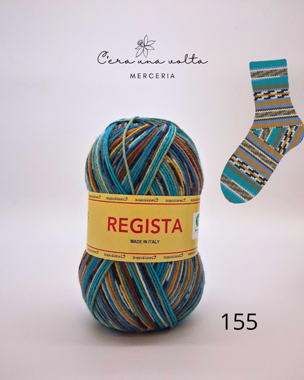 Lana REGISTA filato calze 6 capi