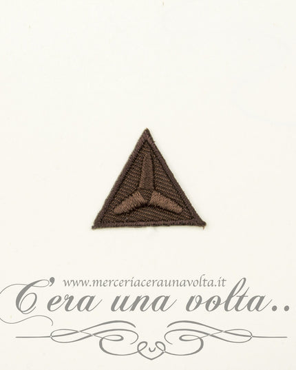 Etichetta termo adesiva triangolare