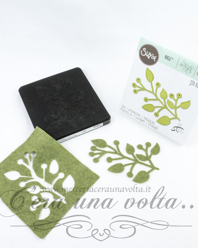 Fustella Bigz Die Branch w/leaves By Stu Kilgour SX 656212