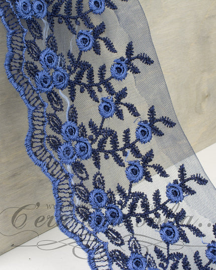 Pizzo Valenciennes bicolore