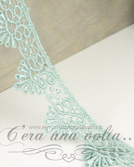 Pizzo macramé colorato