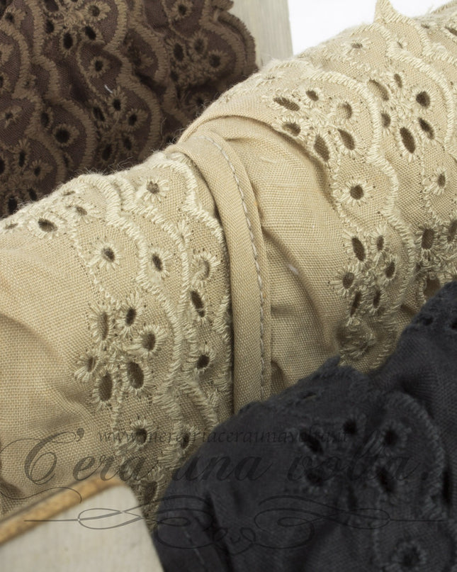 Bordo in Sangallo colorato