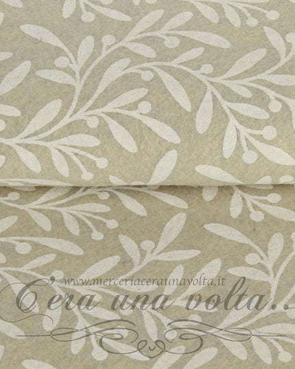 90x50 cm Pannolenci feuilles
