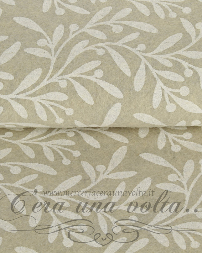 90x50 cm Pannolenci feuilles