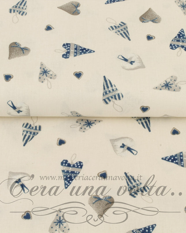 Tessuto shabby a cuori