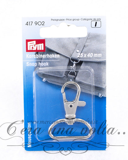 Gancio con moschettone