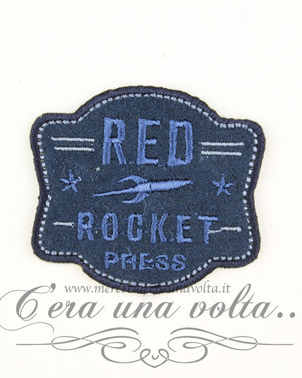 Etichetta termo adesiva rettangolare Red Pocket Press