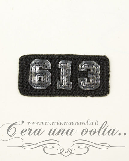 Etichetta per buchi termo adesiva rettangolare 613