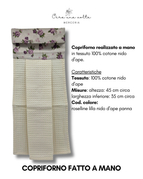 roselline lilla nido d'ape panna