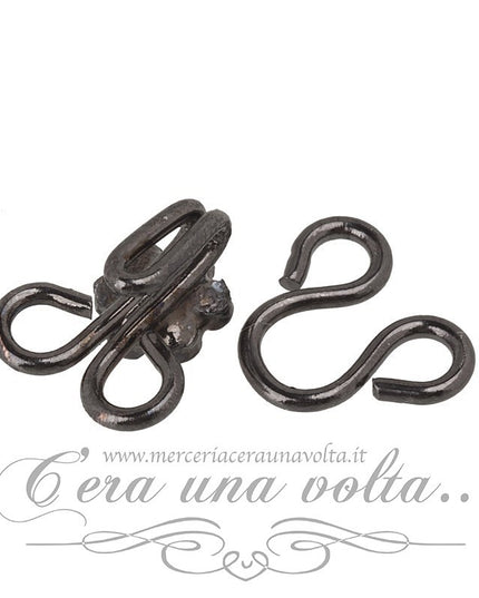 Ganci per abbigliamento con strass a fiore