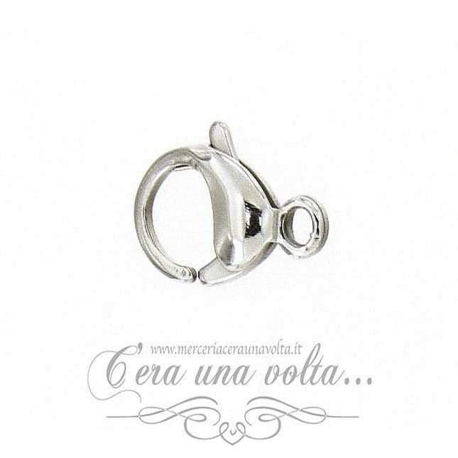 5 Pz Moschettoni chiusure per collane