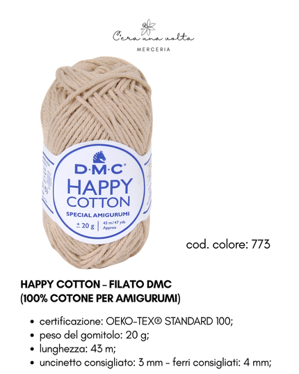 Happy Cotton – Filato DMC (100% cotone per amigurumi)