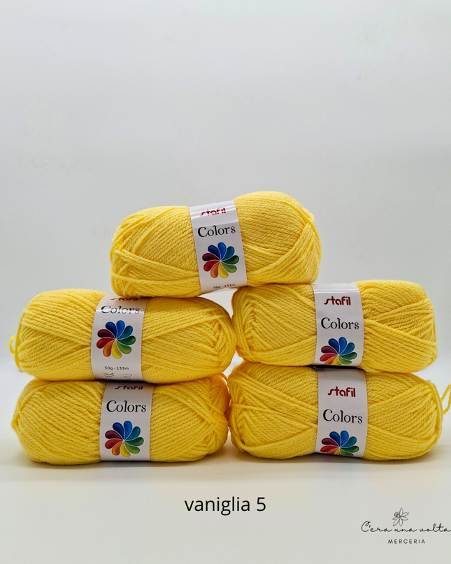 Lana acrilica - Wolle Colors STAFIL