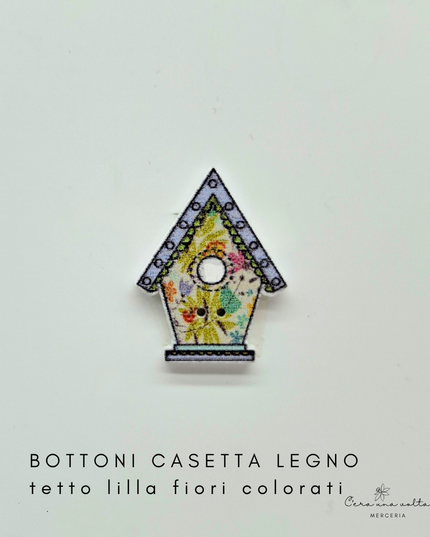 Bottoni CASETTA in legno