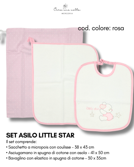 Set asilo LITTLE STAR