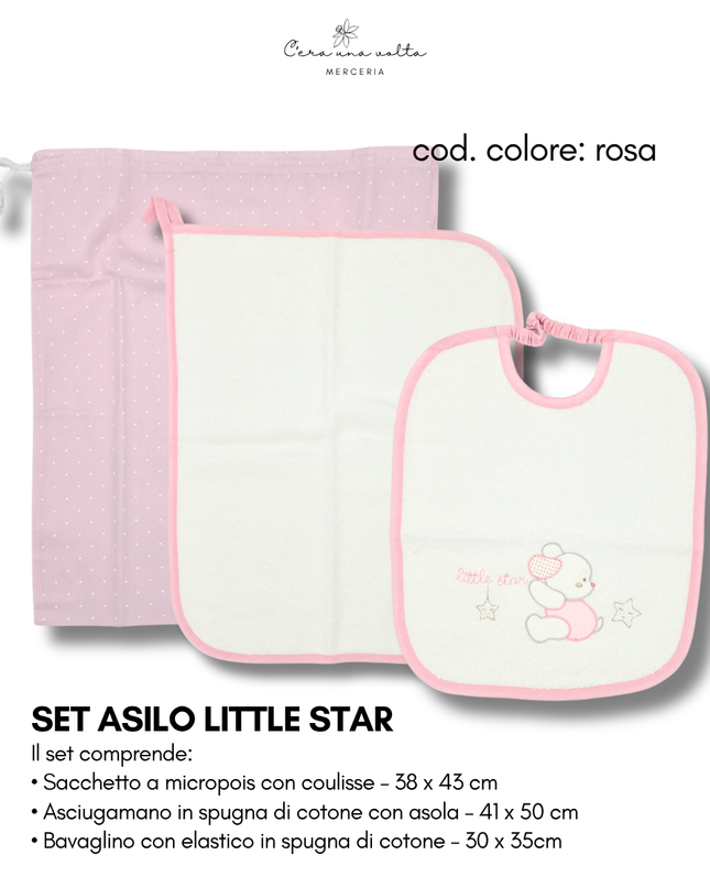 Set asilo LITTLE STAR