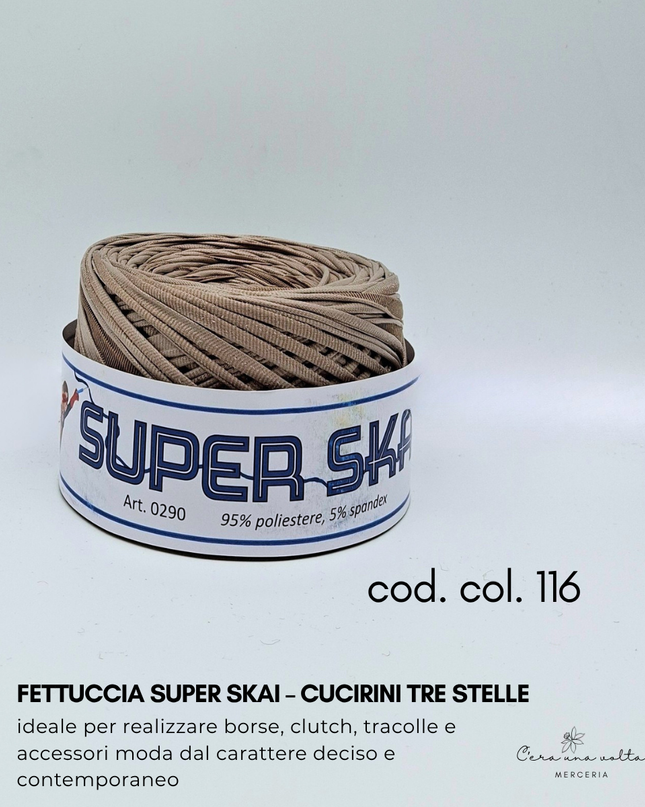 Fettuccia SUPER SKAI – Cucirini Tre Stelle