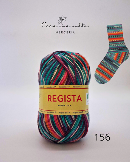 Lana REGISTA filato calze 6 capi