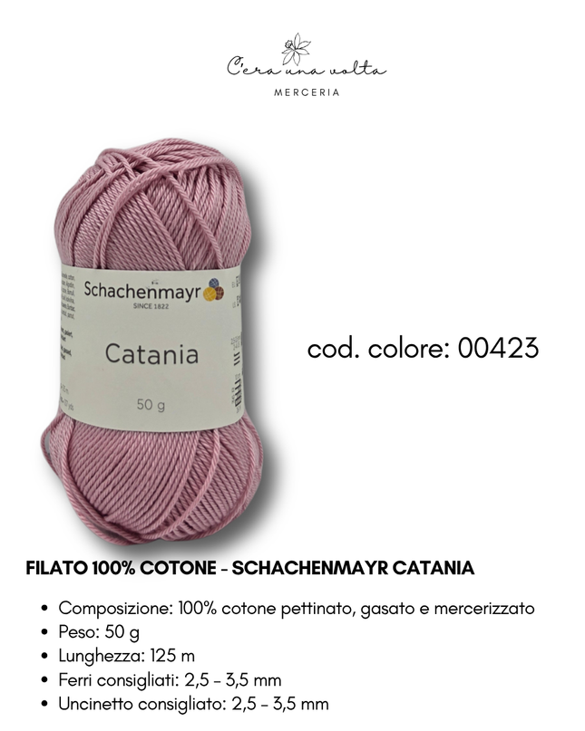 Filato 100% Cotone - Schachenmayr Catania