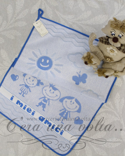 Set asilo 2 pz I miei amici Azzurro