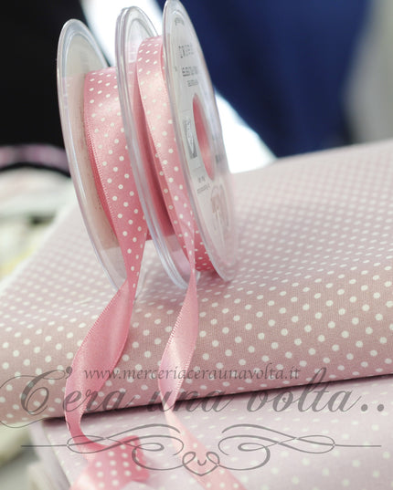 Nastro a pois rosa