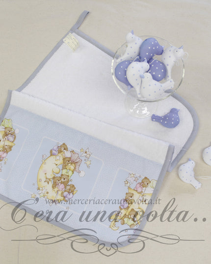 Asciugamano asilo Orsetti sulla luna