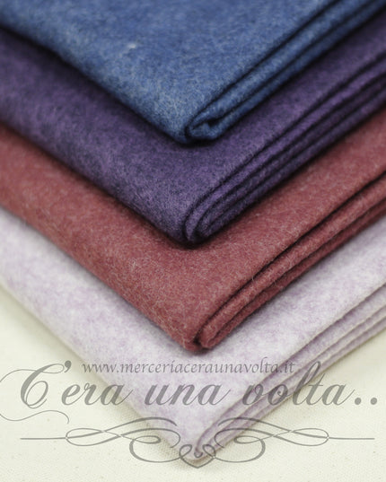 Set 16  fogli pannolenci mélange