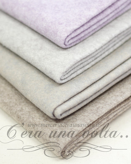 Set 16  fogli pannolenci mélange