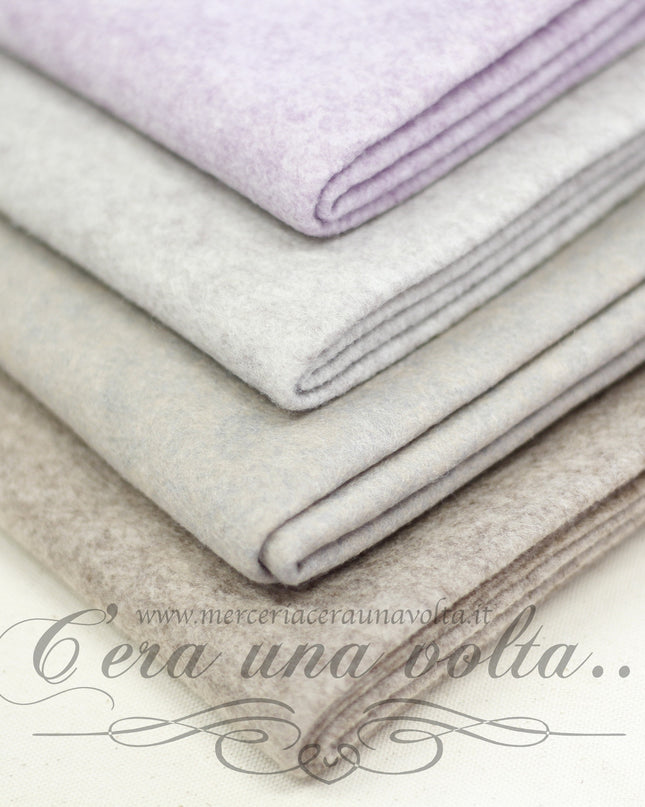 Set 16  fogli pannolenci mélange