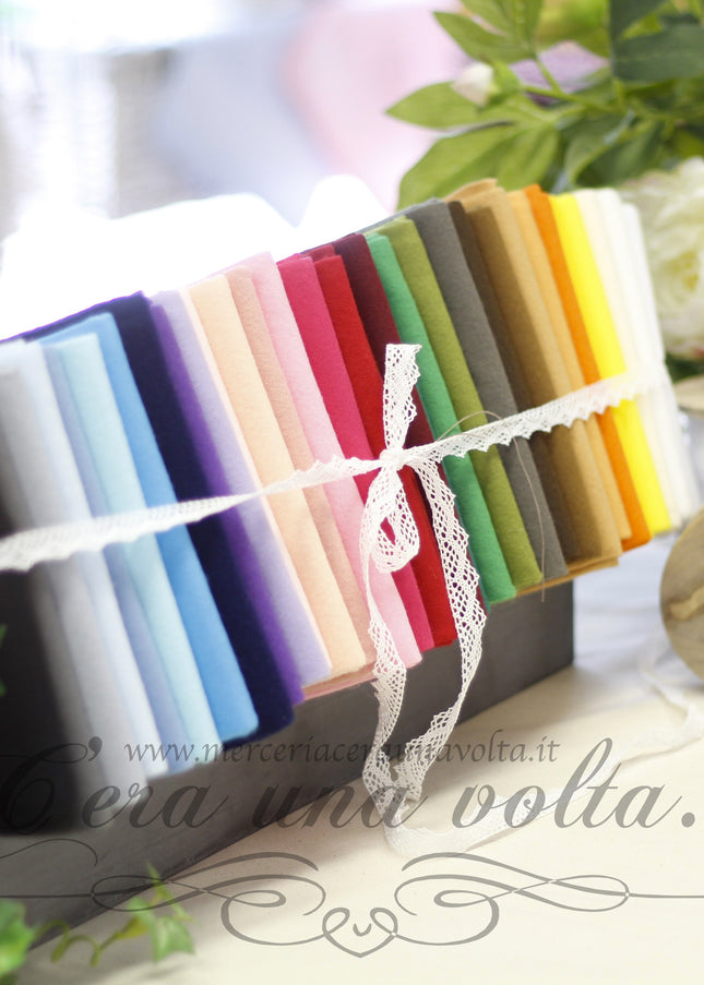 90 x 50 cm Pannolenci tinta unita