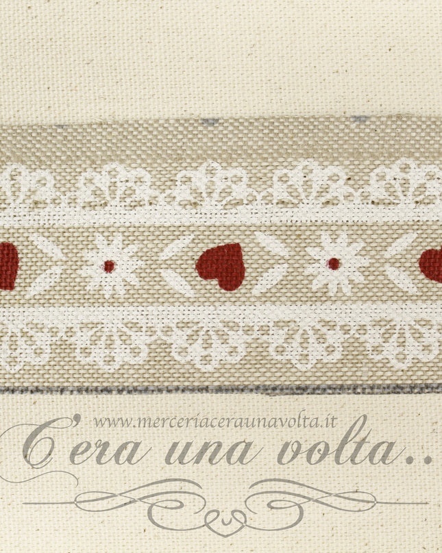 Bordo  Laces and Hearts