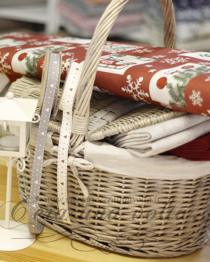 Tessuto Natale Vintage