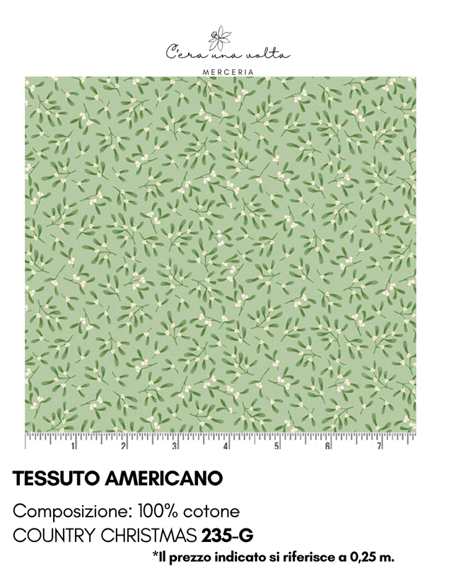 Tessuto americano Natale