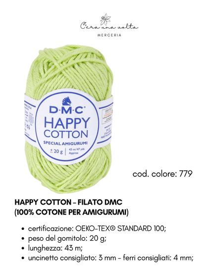 Happy Cotton – Filato DMC (100% cotone per amigurumi)