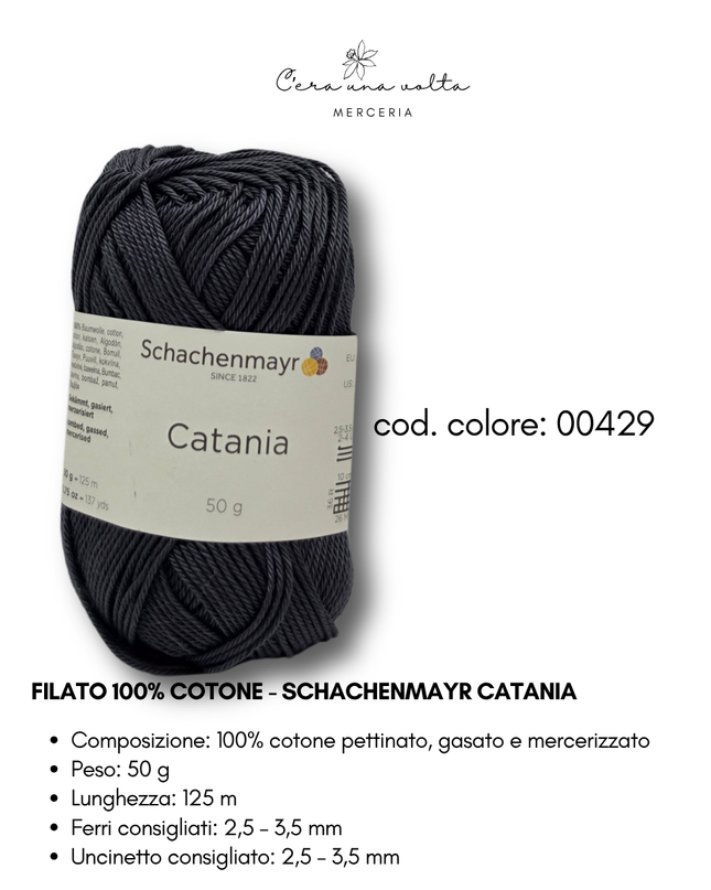 Filato 100% Cotone - Schachenmayr Catania