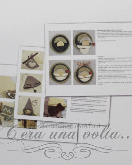 Kit in feltro Babbo Natale